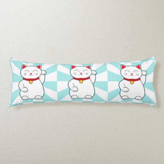 lucky cat pillow