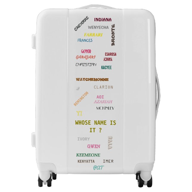 White  Luggage /  bY  MMetropolim (Front)