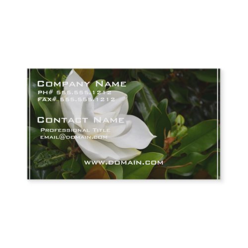 White Magnolia Business Card
