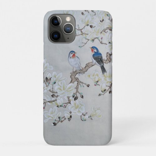 White Magnolia  iPhone 11 Pro Case