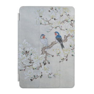 White Magnolia iPad Mini Cover