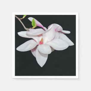 White Magnolia Napkins