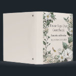 White Magnolias and Butterfly Wedding Guest Book 3 Ring Binder<br><div class="desc">White Magnolias and Butterfly Wedding Guest Book - A Beautiful Addition to Your Big Day! Capture the essence of your special day with the White Magnolias and Butterfly Wedding Guest Book. Read on to learn how this unique guest book can add a touch of elegance and beauty to your wedding...</div>
