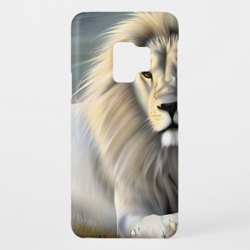 White Majestic Ethereal White Lion Case_Mate Samsung Galaxy S9 Case