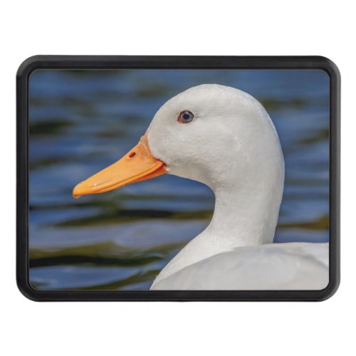 White Mallard Duck Hitch Cover