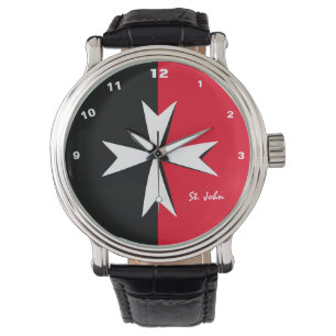 White Maltese Cross & Malta flag fashion / knights Watch