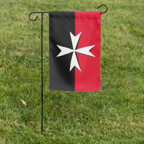 White Maltese Cross  Malta flag fashion symbol