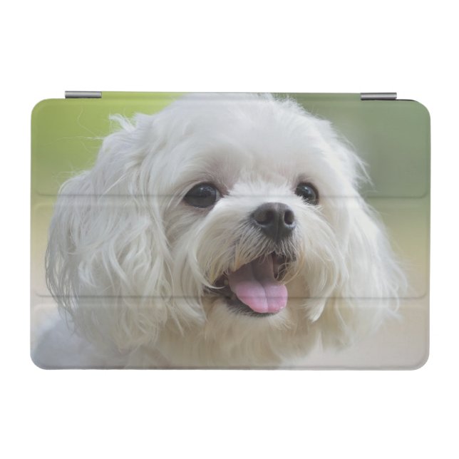 White Maltese Dog iPad Mini Cover (Horizontal)