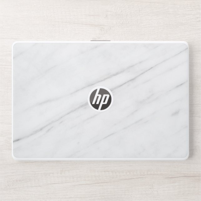 White Marbel HP Laptop 15t/15z, HP Laptop Skin (Front)