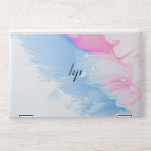 White Marble And Water Colour HP EliteBook X360 10 HP Laptop Skin