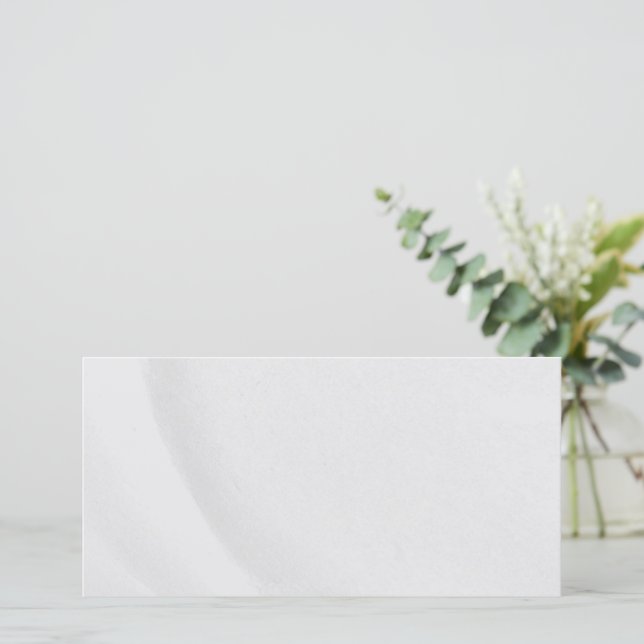 White Marble Announcement (Standing Front)
