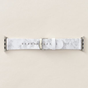 White Marble Apple Watch Band