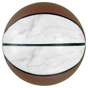 White Marble Basketball