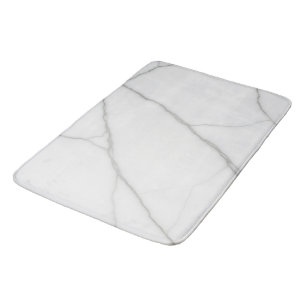 White Marble Bath Mat