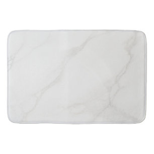 White Marble Bath Mat