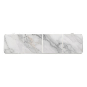 White Marble Beer Pong Table