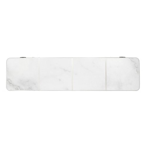 White Marble Beer Pong Table
