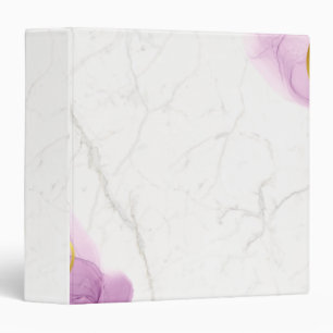 White Marble Binder