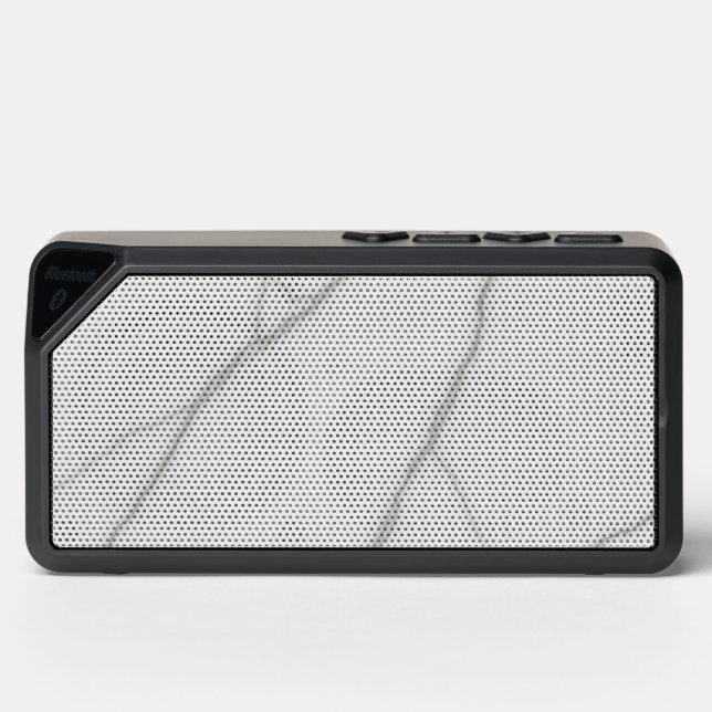 White Marble Bluetooth Speaker (Front)