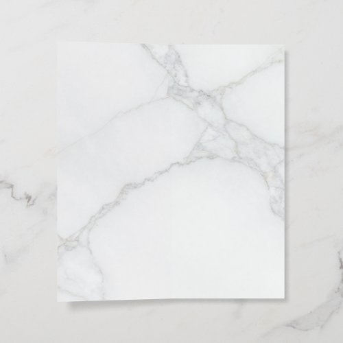 White Marble Brochure