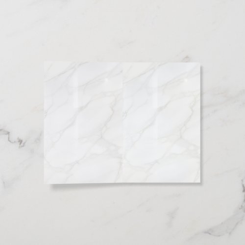 White Marble Brochure