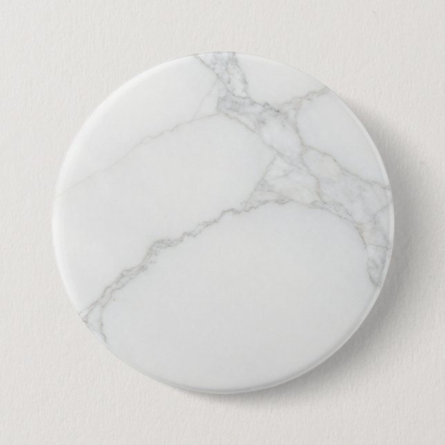 White Marble Button (Front)