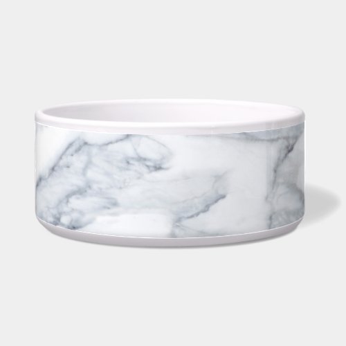 White Marble Carrara Calacatta Texture Bowl