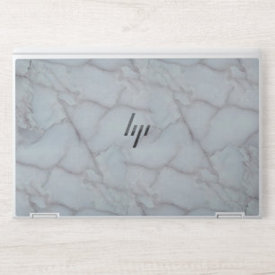 White Marble Carrara Calacatta Texture HP Laptop Skin