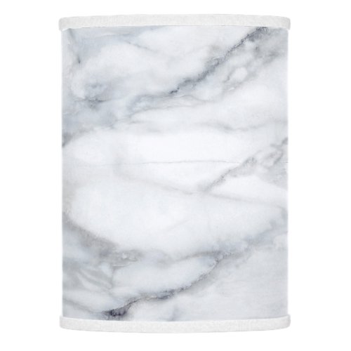 White Marble Carrara Calacatta Texture   Lamp Shade