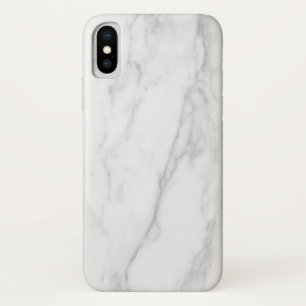 White Marble iPhone X Case
