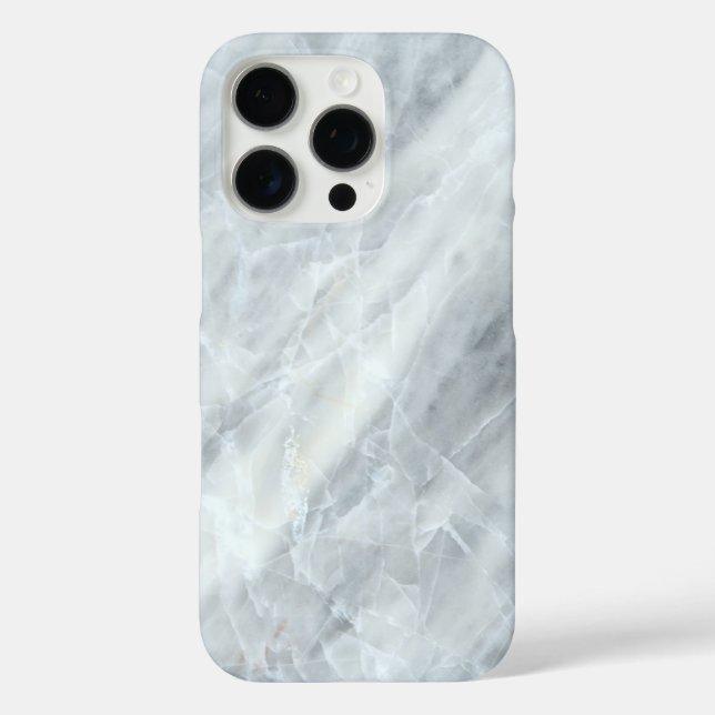 White Marble Case-Mate iPhone Case (Back)