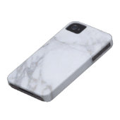 White Marble Case-Mate iPhone Case (Bottom)