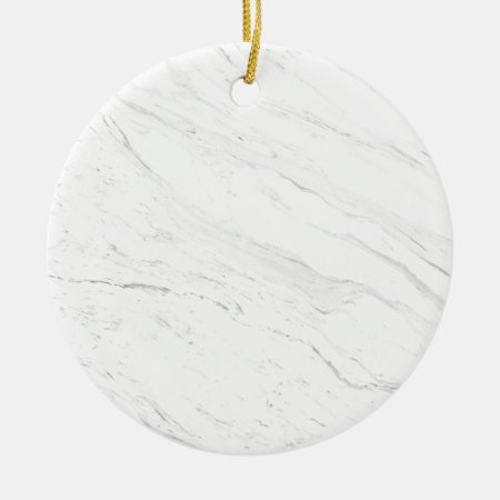 White Marble Ceramic Ornament