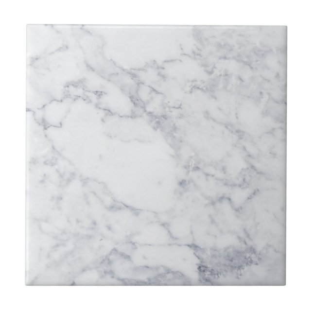White Marble Ceramic Tile (Front)