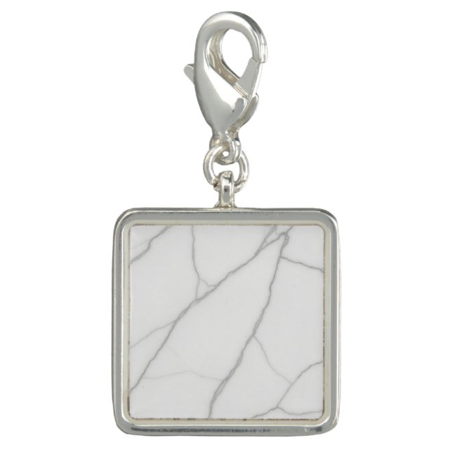 White Marble Charm (Front)