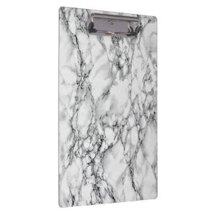 White Marble Clipboard