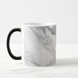 White Marble Color Morph Mug