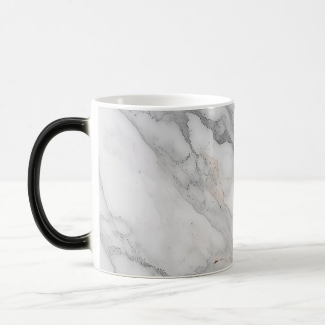 White Marble Color Morph Mug (Left)
