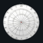 White Marble Dart Board<br><div class="desc">An image of polished high end white marble. A sleek, elegant touch courtesy of mother nature.</div>