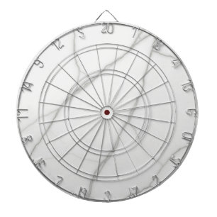White Marble Dart Board