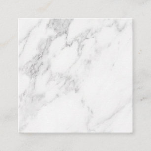 White Marble Discount Card