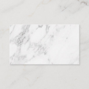 White Marble Discount Card
