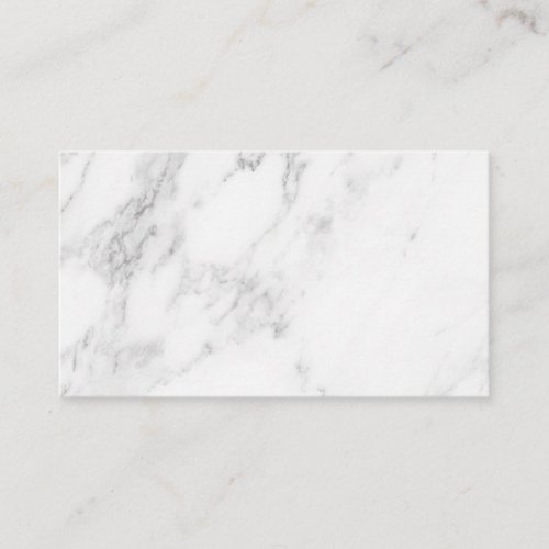 White Marble Discount Card