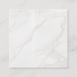 White Marble Discount Card