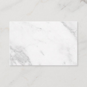 White Marble Discount Card