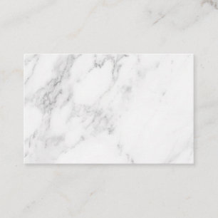 White Marble Discount Card