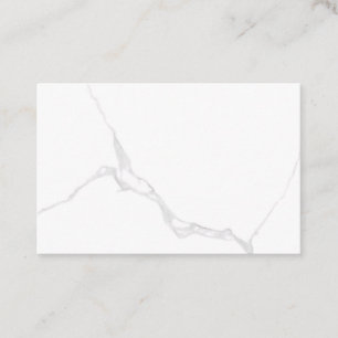 White Marble Discount Card