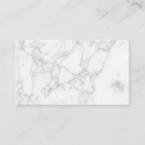 White Marble Discount Card