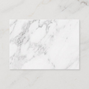 White Marble Discount Card