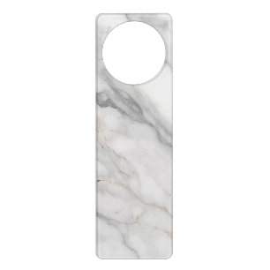 White Marble Door Hanger